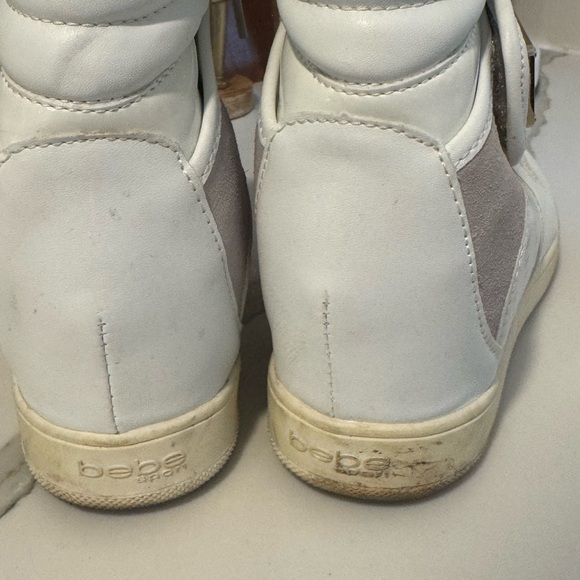 Y2K Bebe Sport Colby Wedged Sneakers - Picture 6 of 7